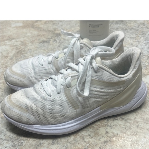 Shoes - Lululemon White and Cream Sneakers blissfeel 2
